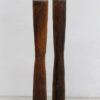Rosewood candle holder